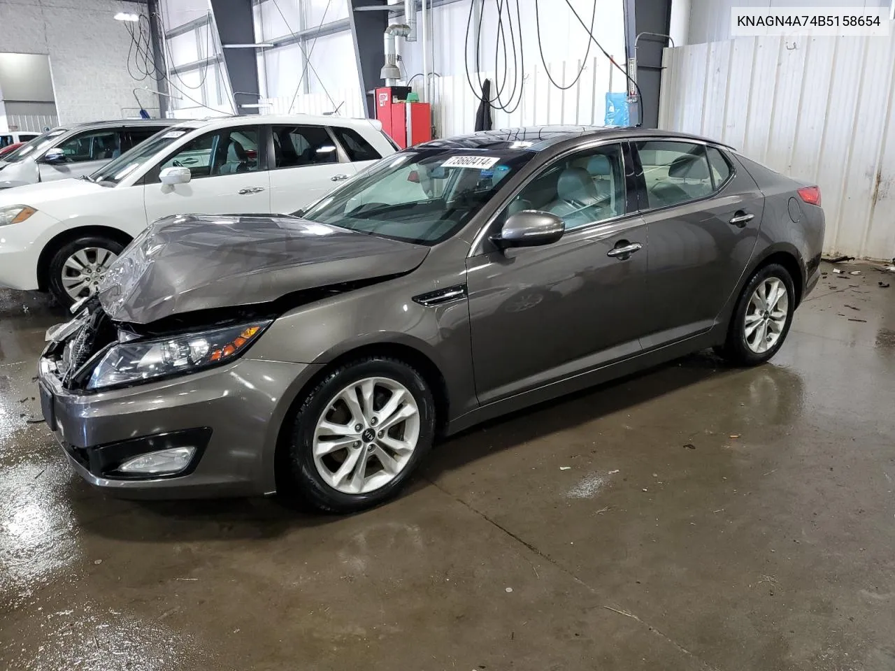 2011 Kia Optima Ex VIN: KNAGN4A74B5158654 Lot: 73660414