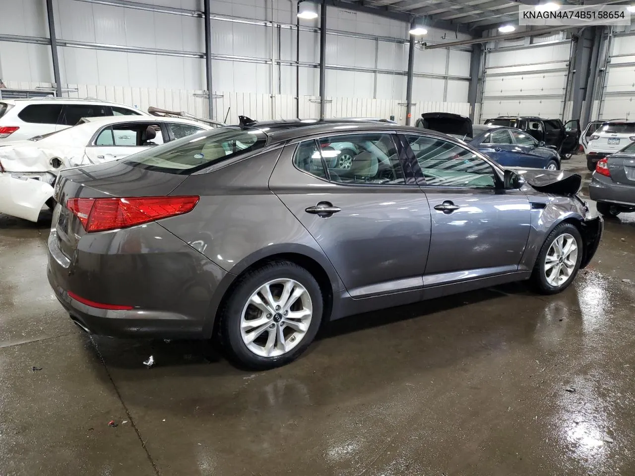 2011 Kia Optima Ex VIN: KNAGN4A74B5158654 Lot: 73660414