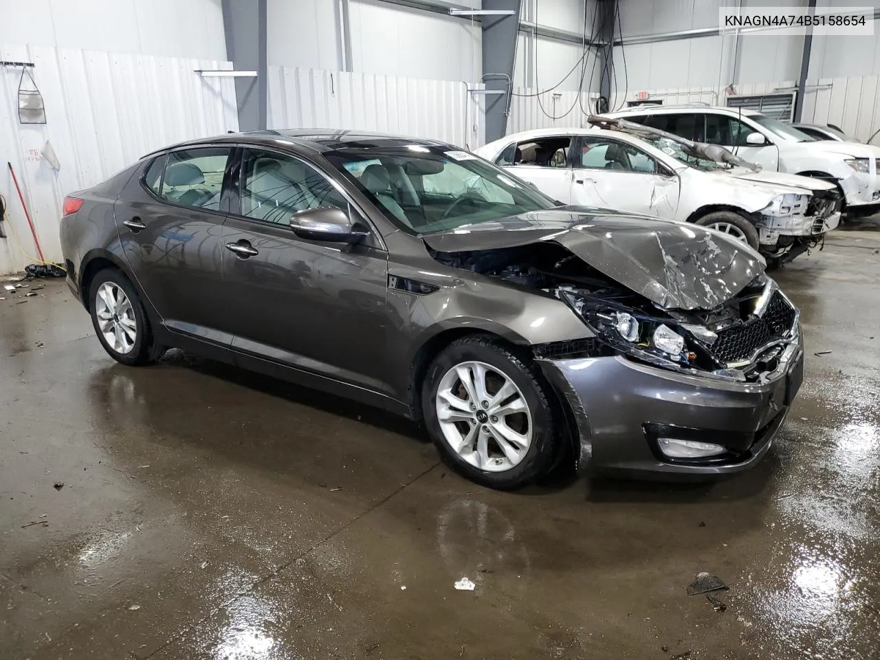 2011 Kia Optima Ex VIN: KNAGN4A74B5158654 Lot: 73660414