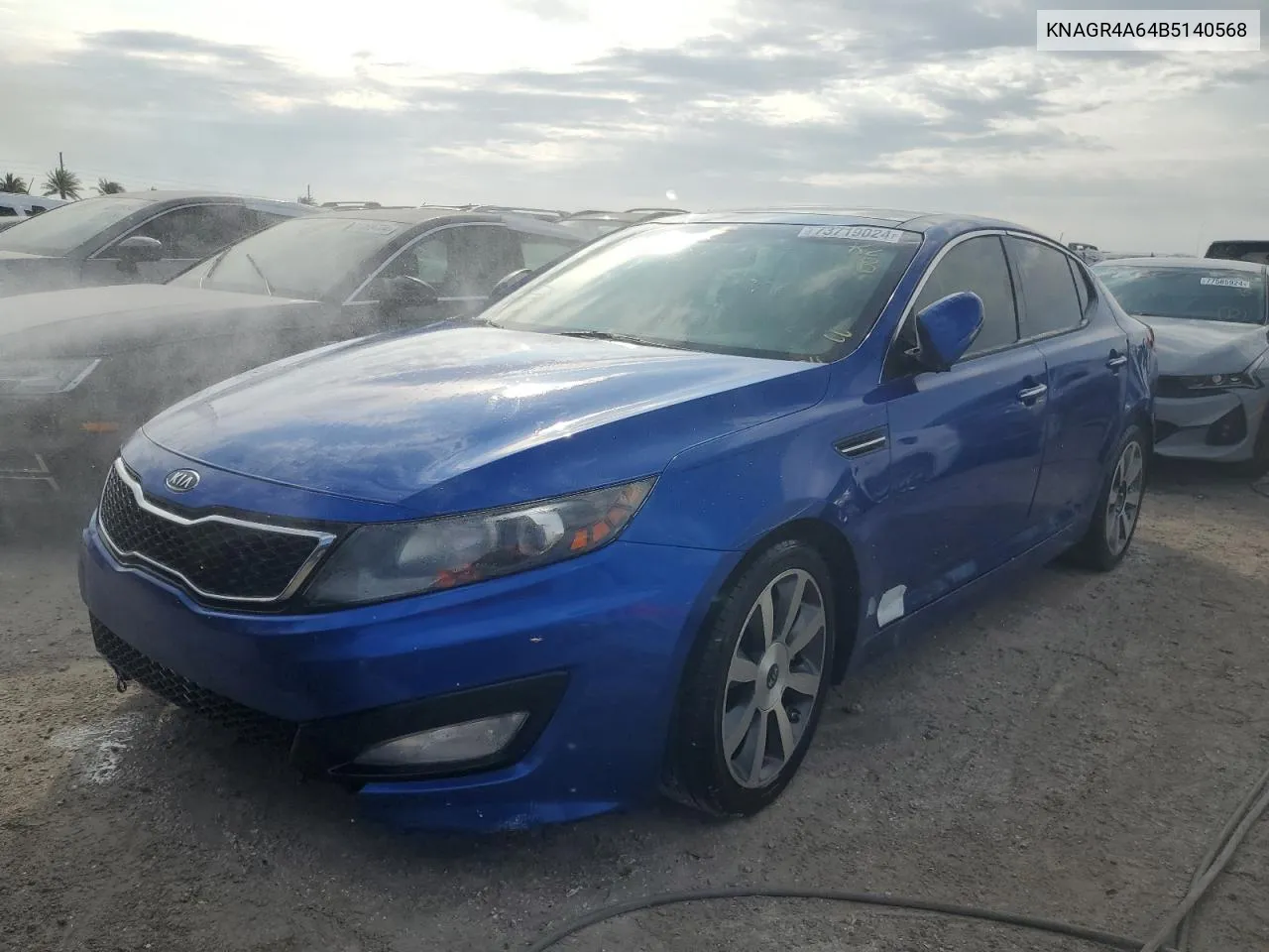 2011 Kia Optima Sx VIN: KNAGR4A64B5140568 Lot: 73719024