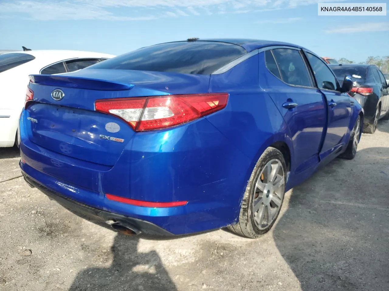 2011 Kia Optima Sx VIN: KNAGR4A64B5140568 Lot: 73719024