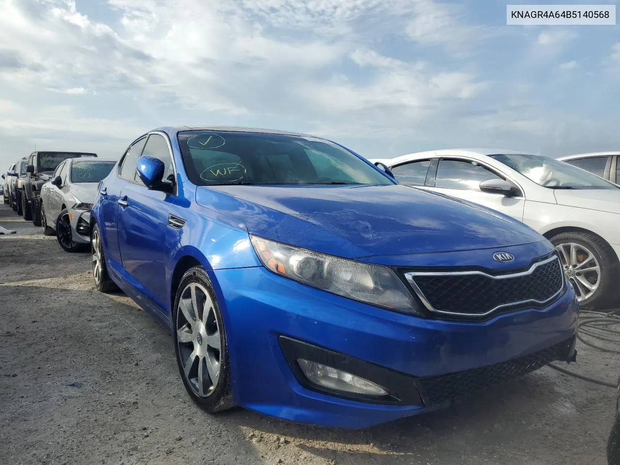 2011 Kia Optima Sx VIN: KNAGR4A64B5140568 Lot: 73719024