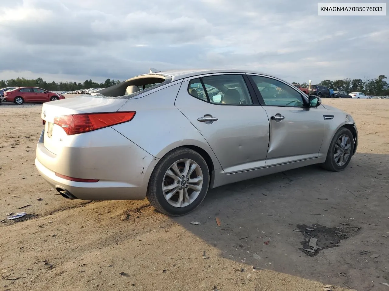 KNAGN4A70B5076033 2011 Kia Optima Ex