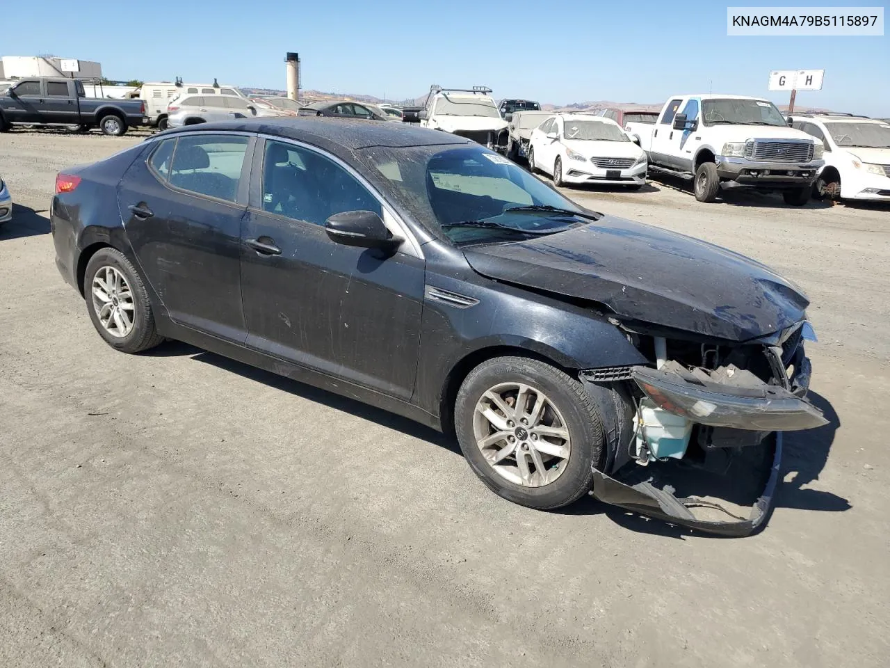 KNAGM4A79B5115897 2011 Kia Optima Lx