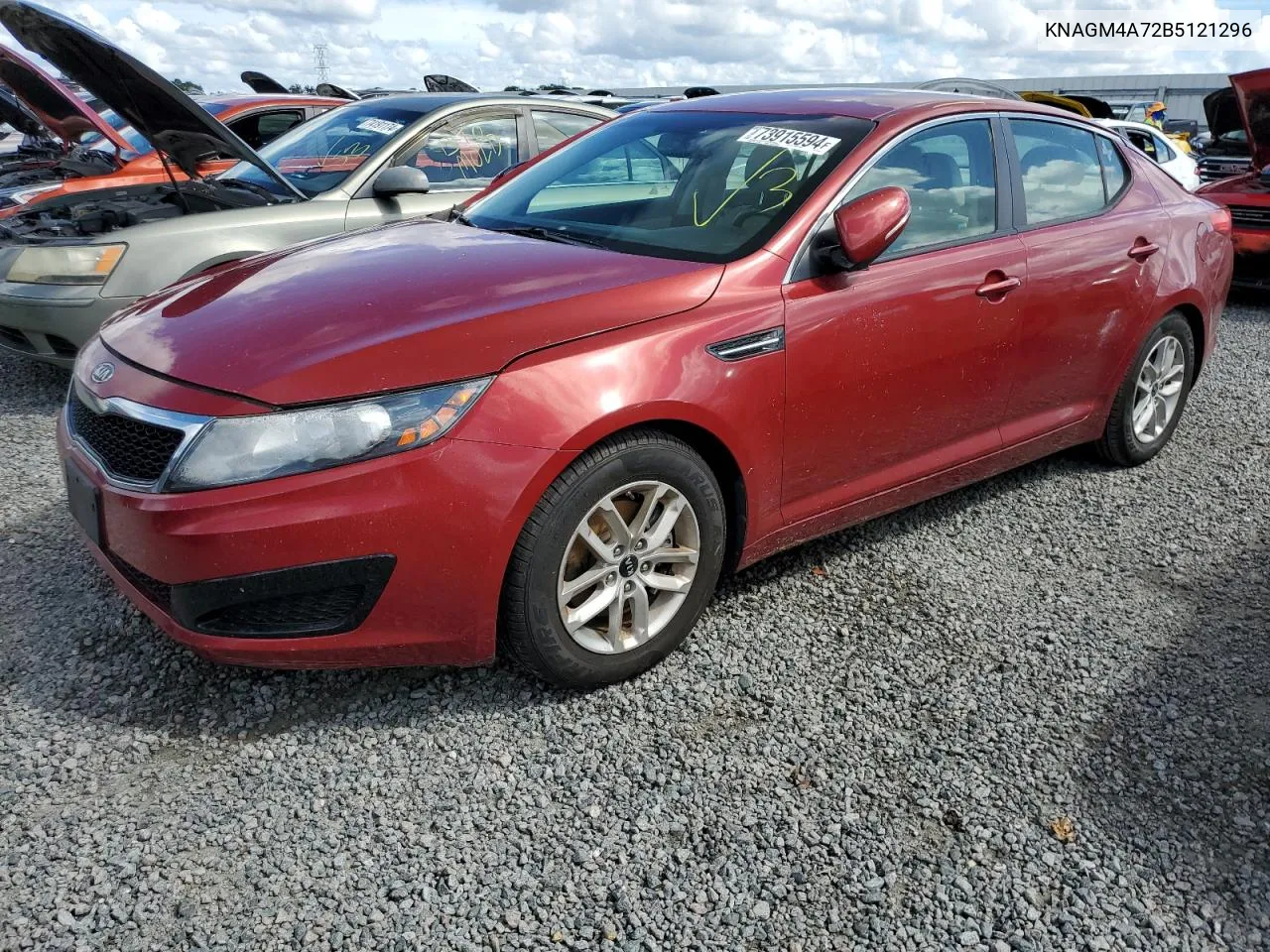 2011 Kia Optima Lx VIN: KNAGM4A72B5121296 Lot: 73915594