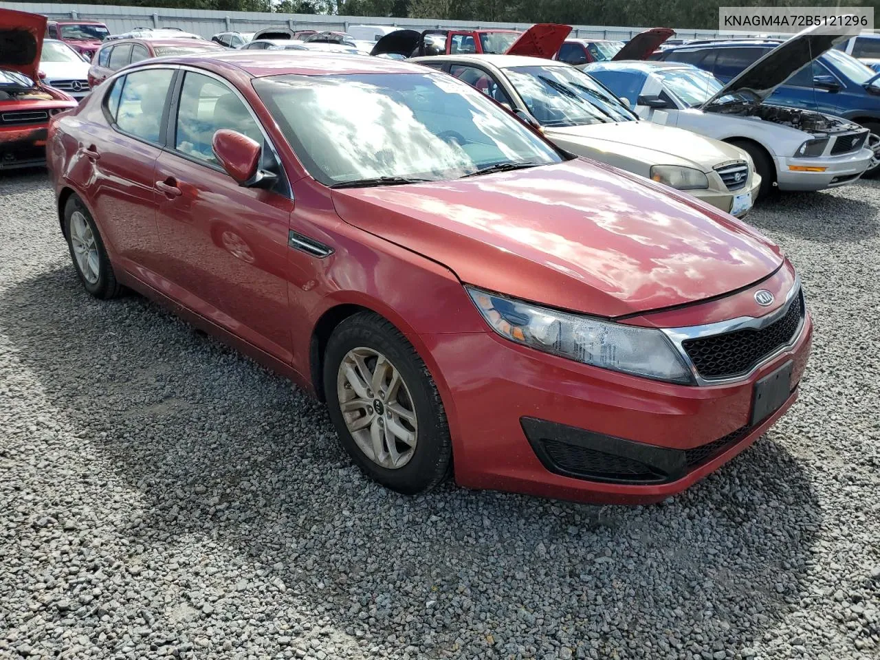 2011 Kia Optima Lx VIN: KNAGM4A72B5121296 Lot: 73915594