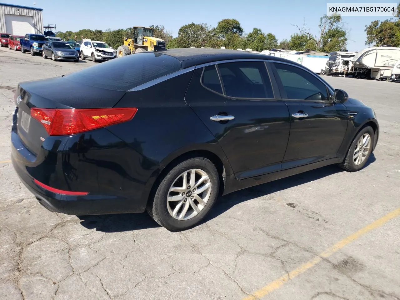 2011 Kia Optima Lx VIN: KNAGM4A71B5170604 Lot: 74118684