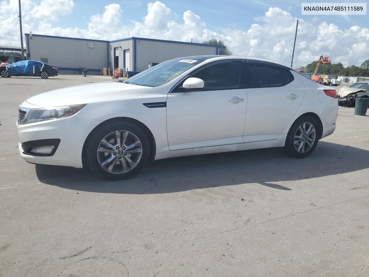 2011 Kia Optima Ex VIN: KNAGN4A74B5111589 Lot: 74322694