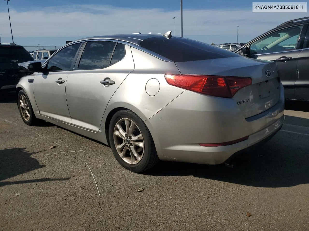 2011 Kia Optima Ex VIN: KNAGN4A73B5081811 Lot: 74680844