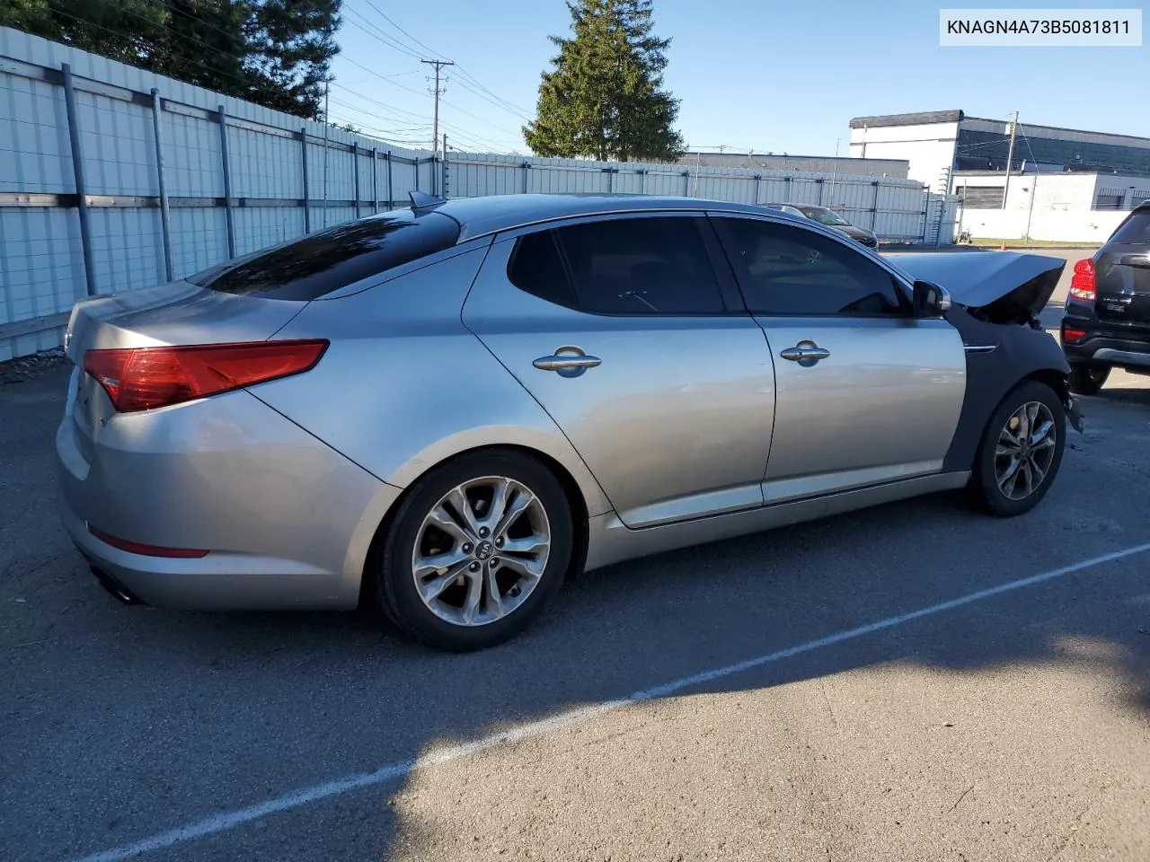 2011 Kia Optima Ex VIN: KNAGN4A73B5081811 Lot: 74680844