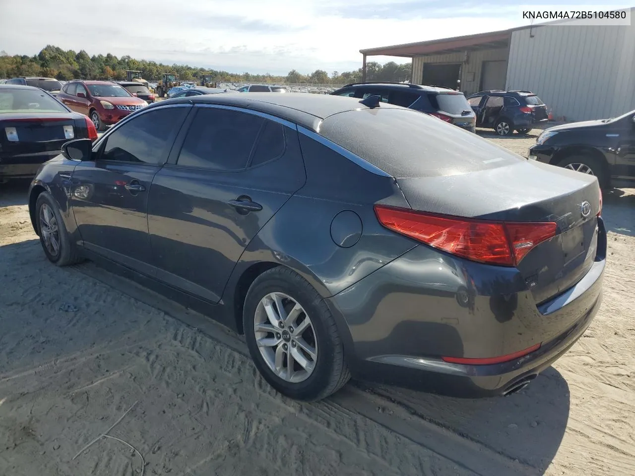 2011 Kia Optima Lx VIN: KNAGM4A72B5104580 Lot: 75308964