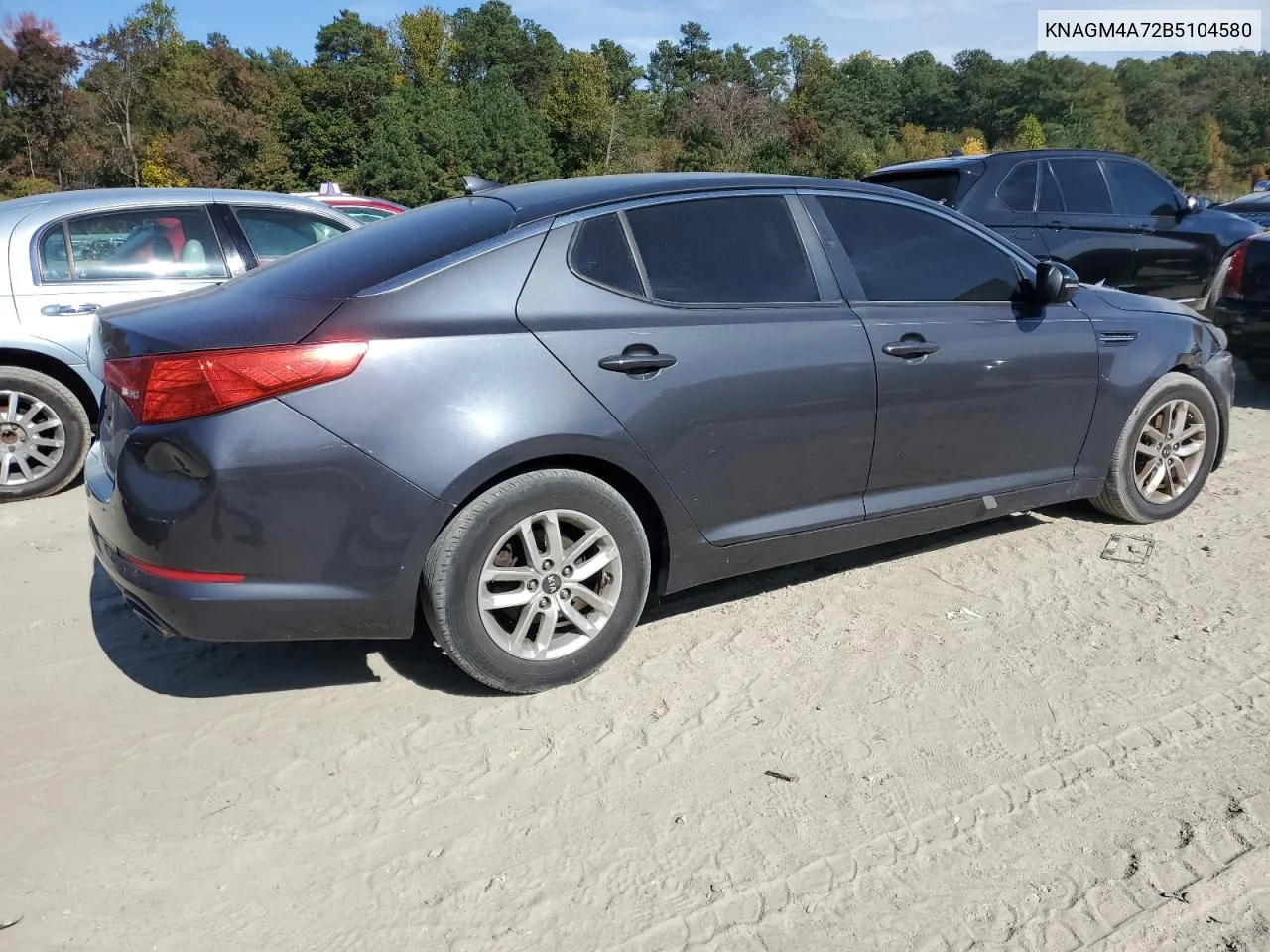 2011 Kia Optima Lx VIN: KNAGM4A72B5104580 Lot: 75308964