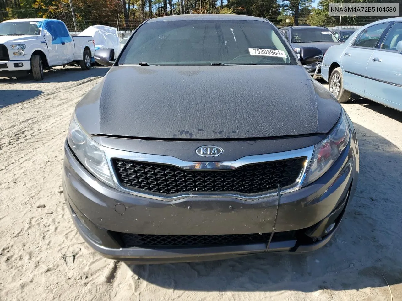 2011 Kia Optima Lx VIN: KNAGM4A72B5104580 Lot: 75308964