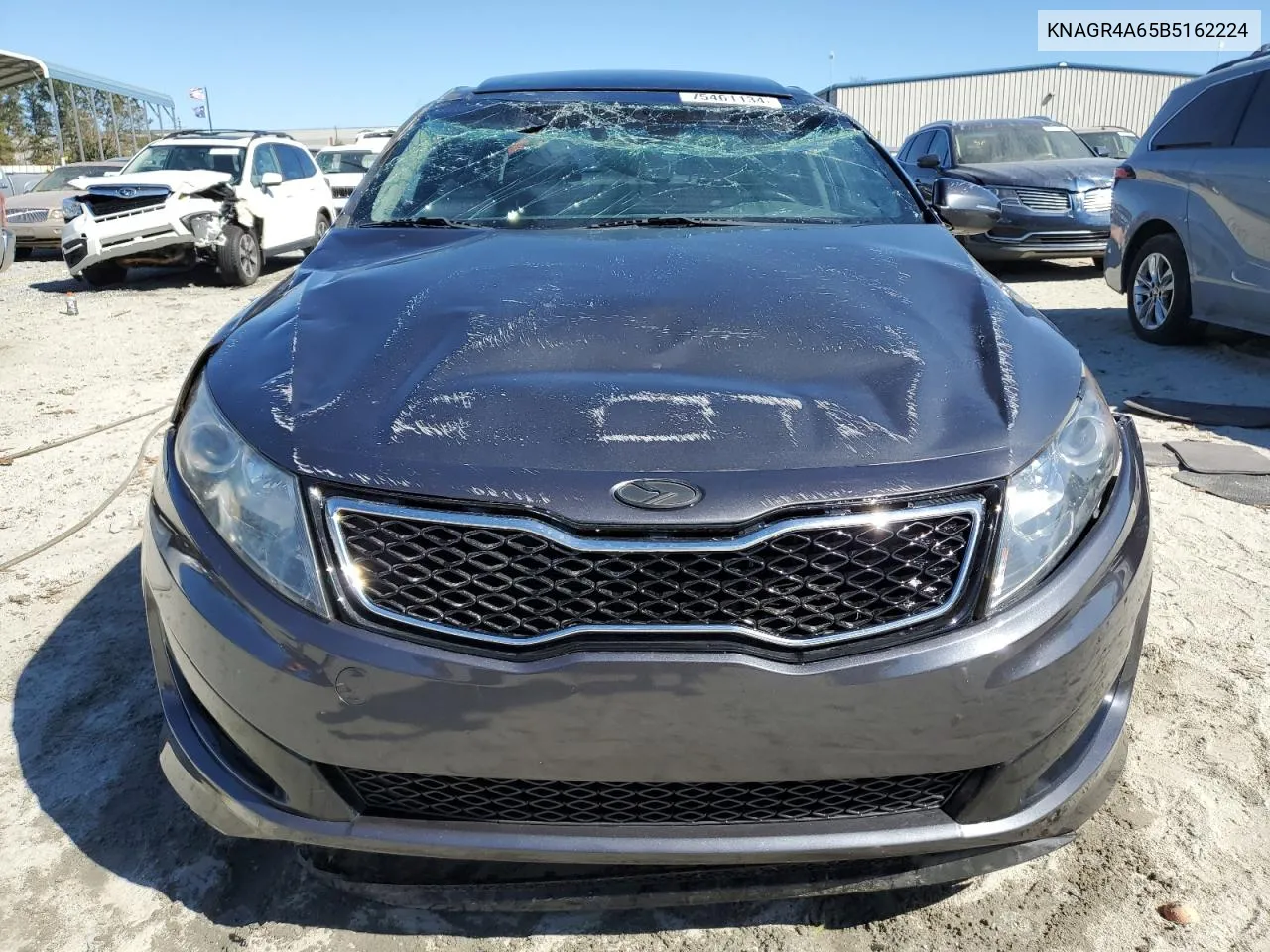 2011 Kia Optima Sx VIN: KNAGR4A65B5162224 Lot: 75461134