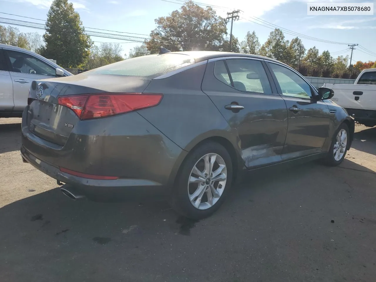 2011 Kia Optima Ex VIN: KNAGN4A7XB5078680 Lot: 75613544