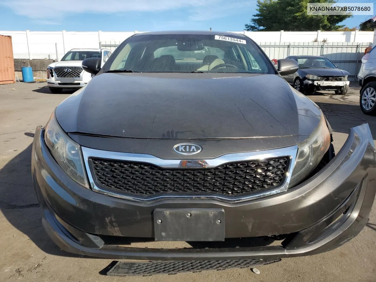 2011 Kia Optima Ex VIN: KNAGN4A7XB5078680 Lot: 75613544