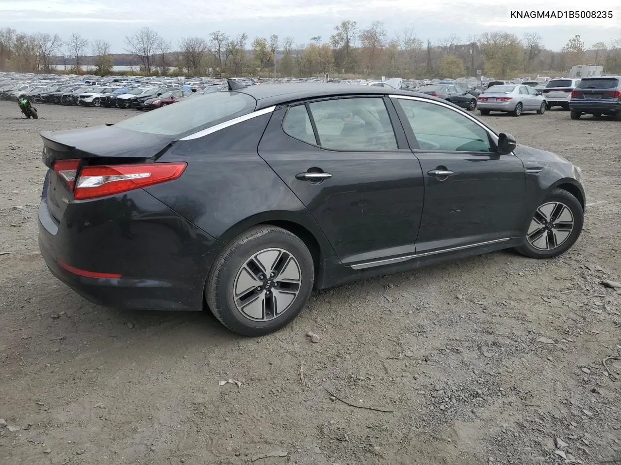 2011 Kia Optima Hybrid VIN: KNAGM4AD1B5008235 Lot: 75614814