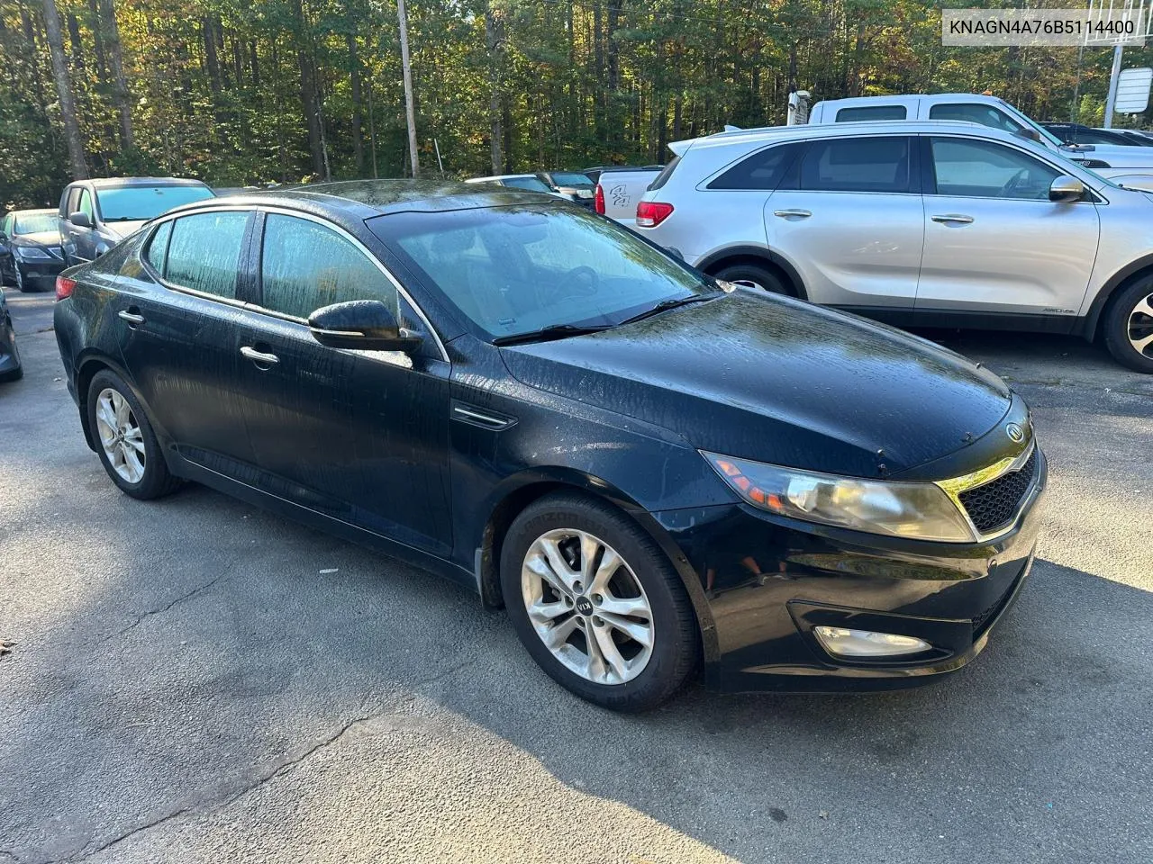 2011 Kia Optima Ex VIN: KNAGN4A76B5114400 Lot: 75687574