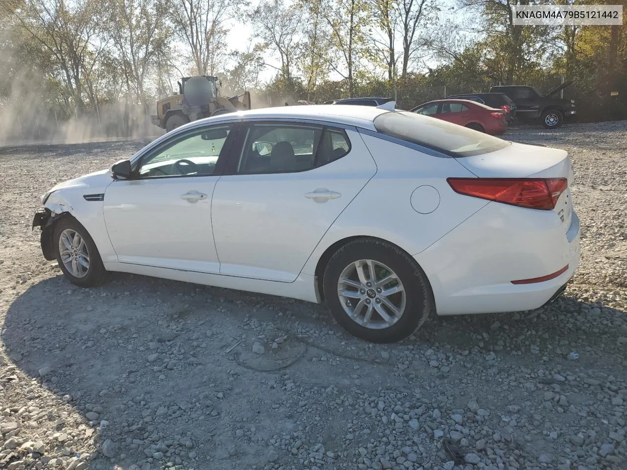 KNAGM4A79B5121442 2011 Kia Optima Lx