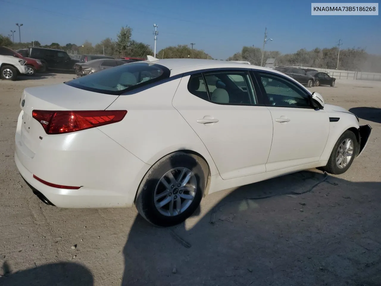 2011 Kia Optima Lx VIN: KNAGM4A73B5186268 Lot: 75915224