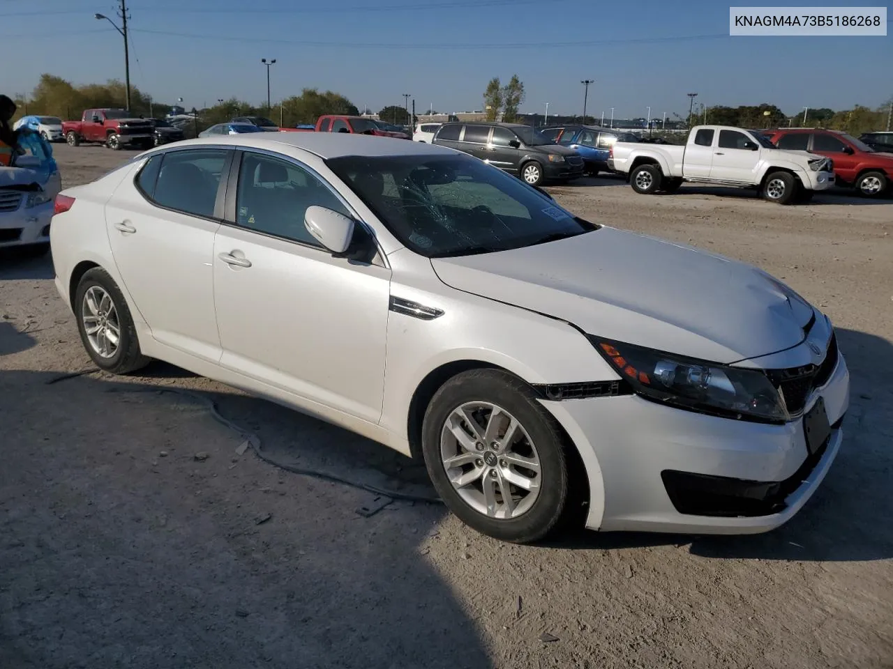 2011 Kia Optima Lx VIN: KNAGM4A73B5186268 Lot: 75915224