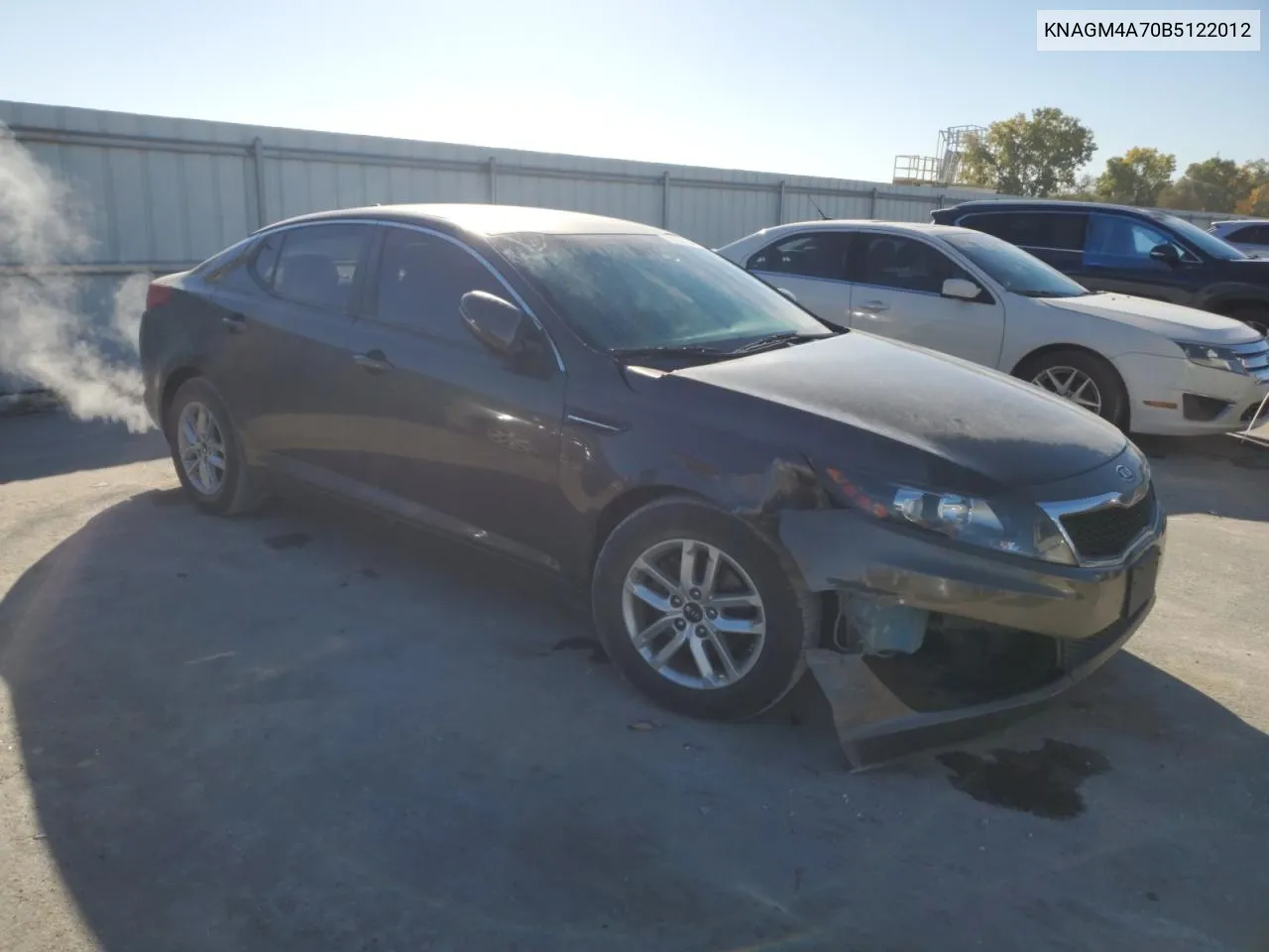 2011 Kia Optima Lx VIN: KNAGM4A70B5122012 Lot: 76250154