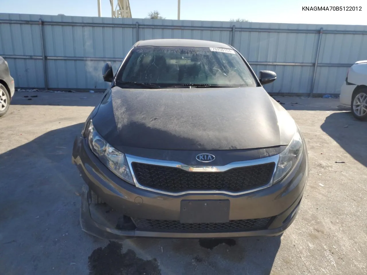 2011 Kia Optima Lx VIN: KNAGM4A70B5122012 Lot: 76250154