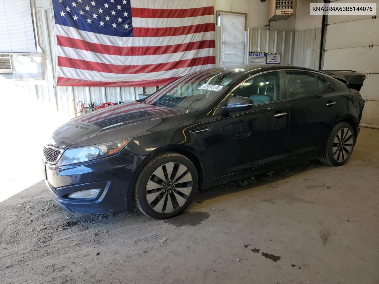 2011 Kia Optima Sx VIN: KNAGR4A63B5144076 Lot: 76299014