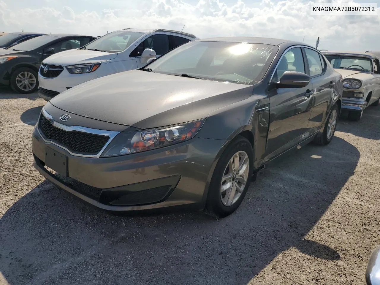 2011 Kia Optima Lx VIN: KNAGM4A72B5072312 Lot: 76404734