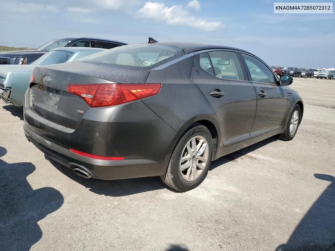 2011 Kia Optima Lx VIN: KNAGM4A72B5072312 Lot: 76404734