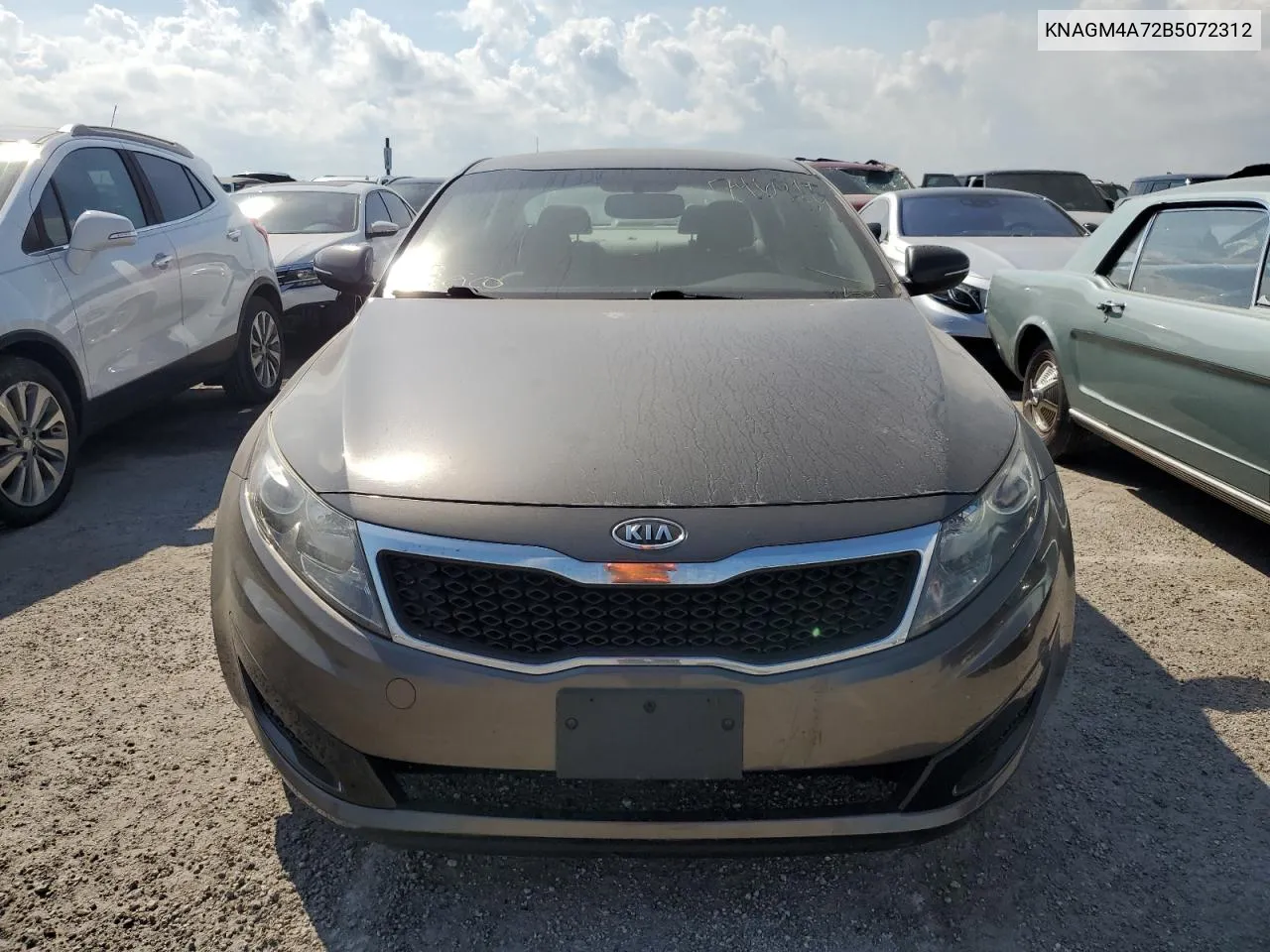 2011 Kia Optima Lx VIN: KNAGM4A72B5072312 Lot: 76404734