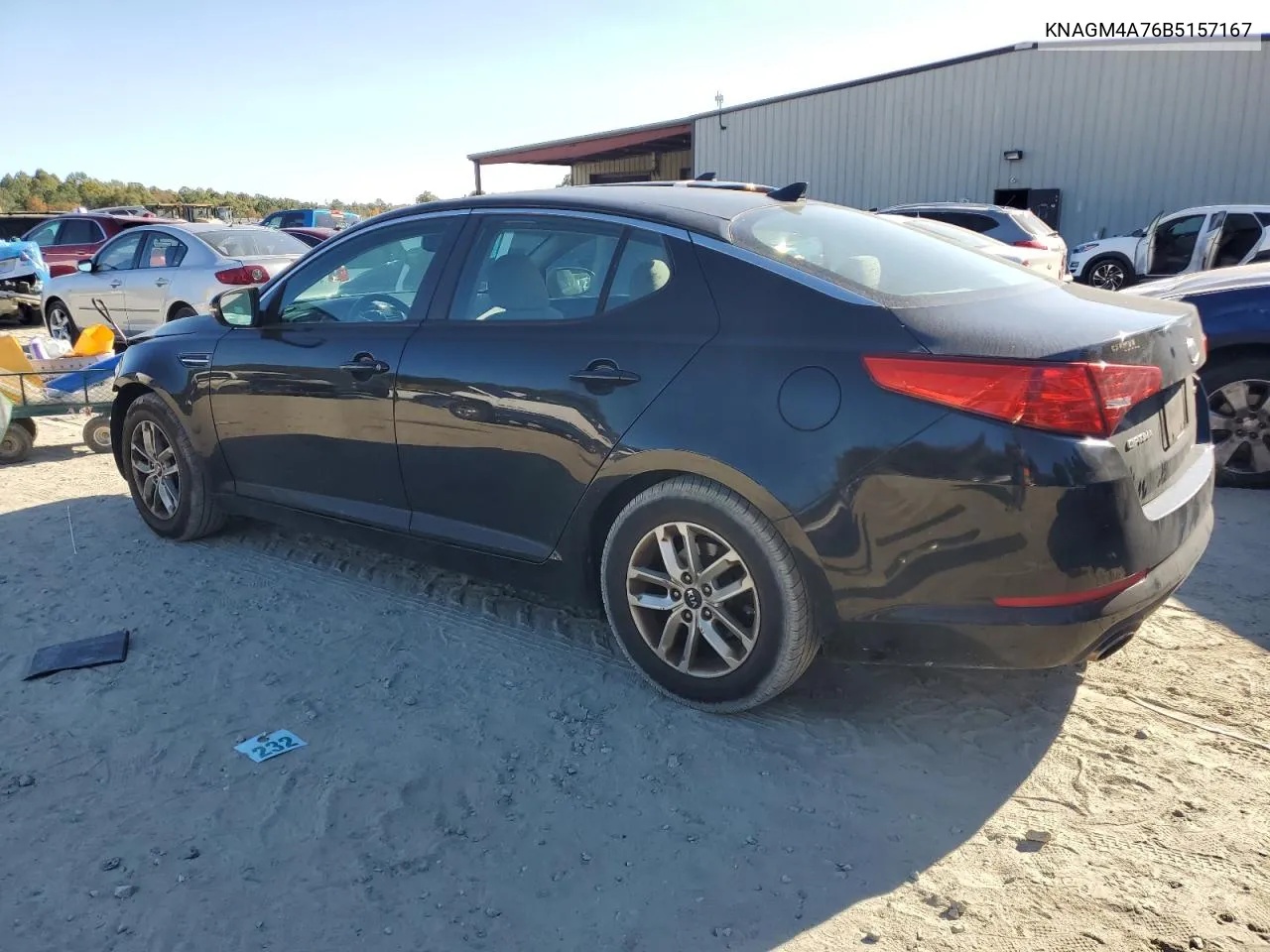 2011 Kia Optima Lx VIN: KNAGM4A76B5157167 Lot: 76562304