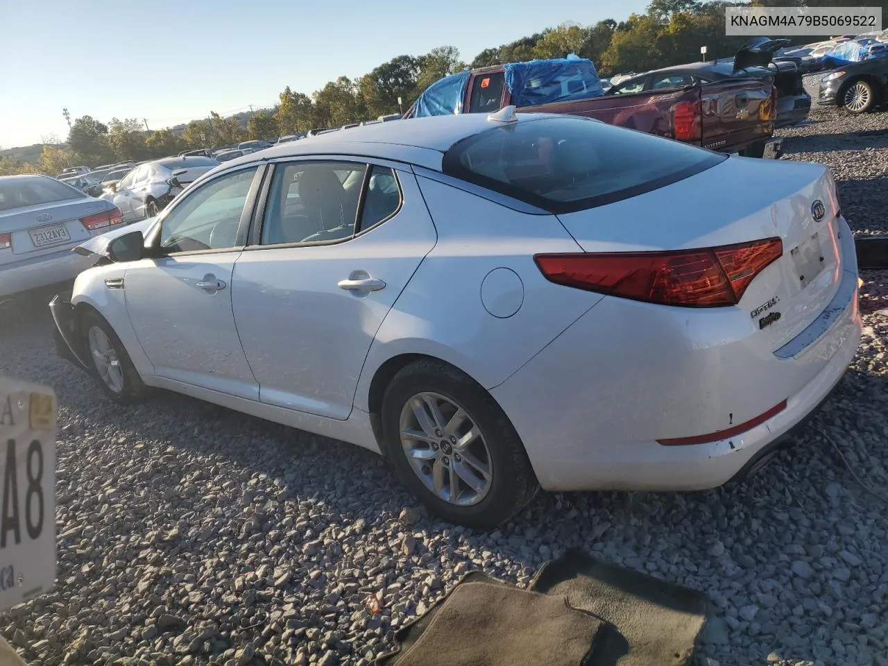 2011 Kia Optima Lx VIN: KNAGM4A79B5069522 Lot: 76691974