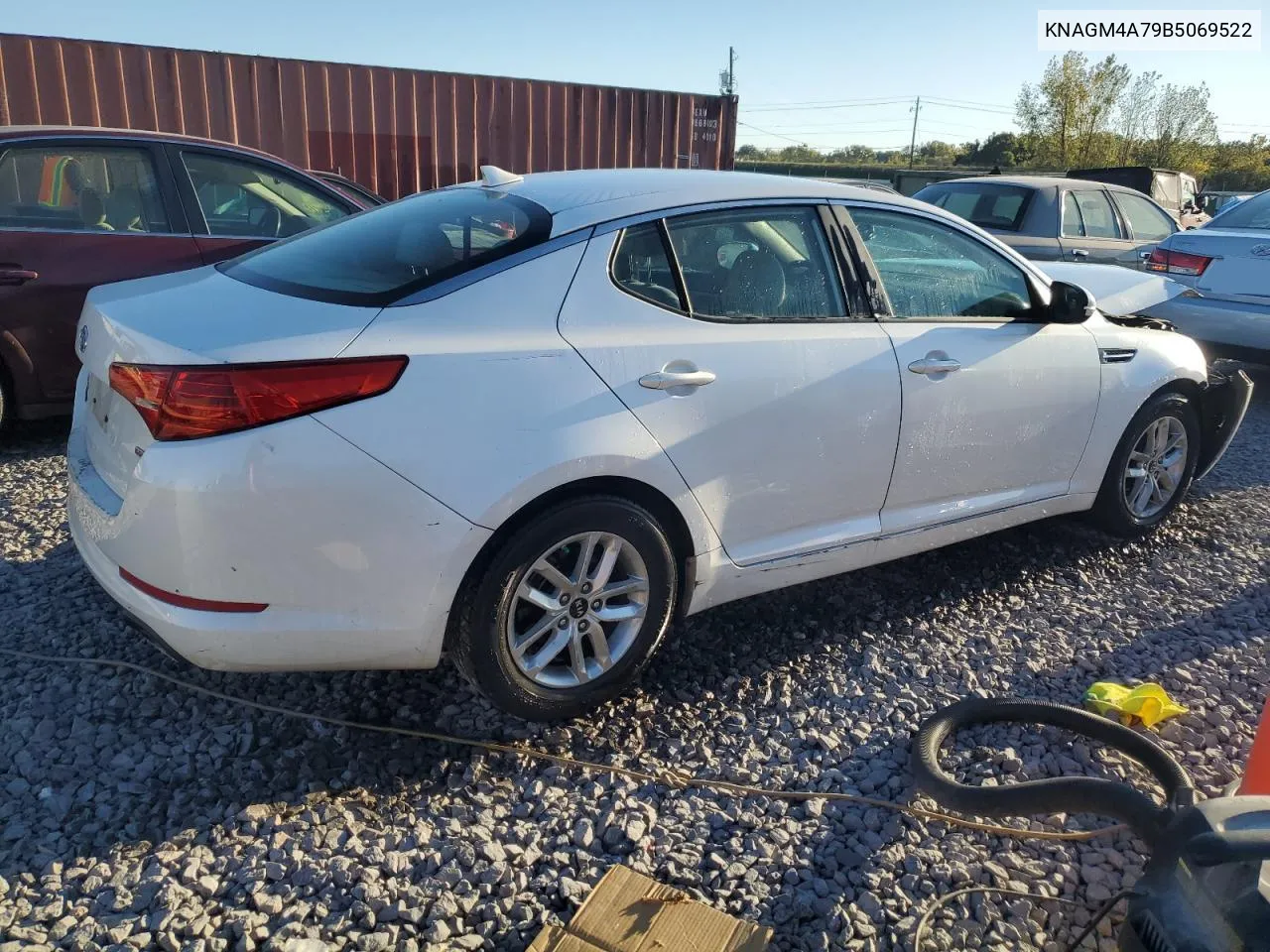 2011 Kia Optima Lx VIN: KNAGM4A79B5069522 Lot: 76691974