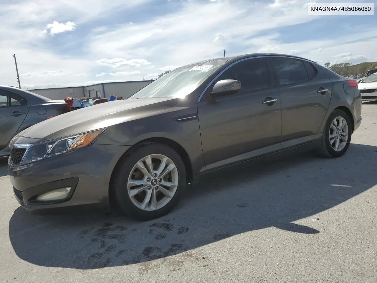 2011 Kia Optima Ex VIN: KNAGN4A74B5086080 Lot: 76702844