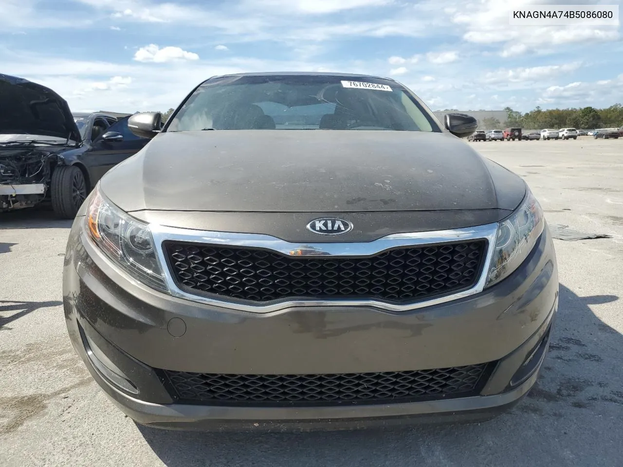 2011 Kia Optima Ex VIN: KNAGN4A74B5086080 Lot: 76702844