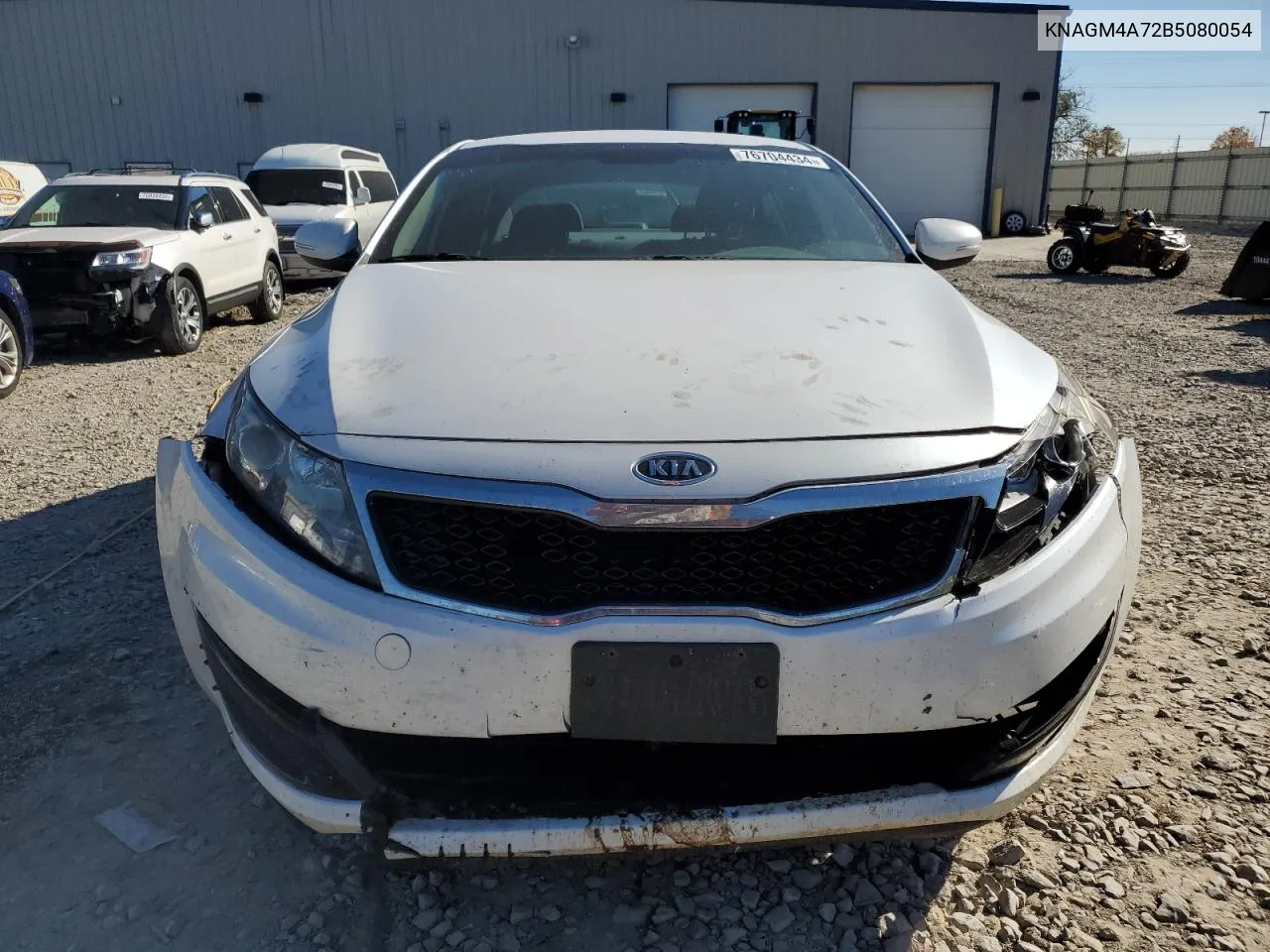 2011 Kia Optima Lx VIN: KNAGM4A72B5080054 Lot: 76704434