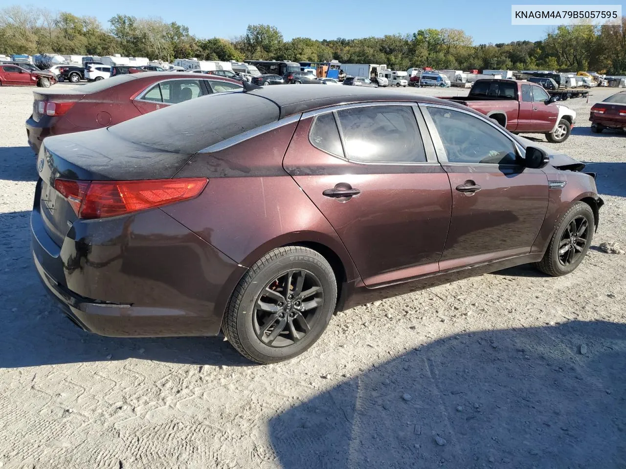 2011 Kia Optima Lx VIN: KNAGM4A79B5057595 Lot: 76761274