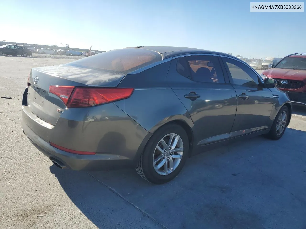 2011 Kia Optima Lx VIN: KNAGM4A7XB5083266 Lot: 76966594