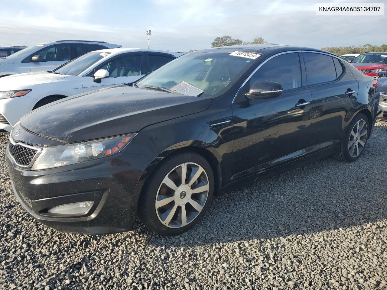 2011 Kia Optima Sx VIN: KNAGR4A66B5134707 Lot: 76970454