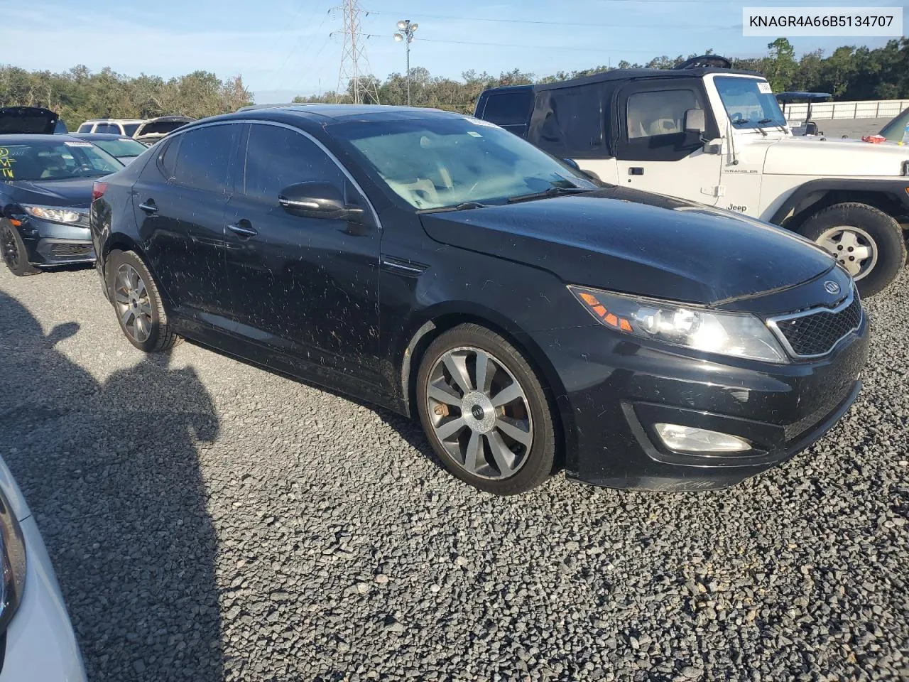 2011 Kia Optima Sx VIN: KNAGR4A66B5134707 Lot: 76970454