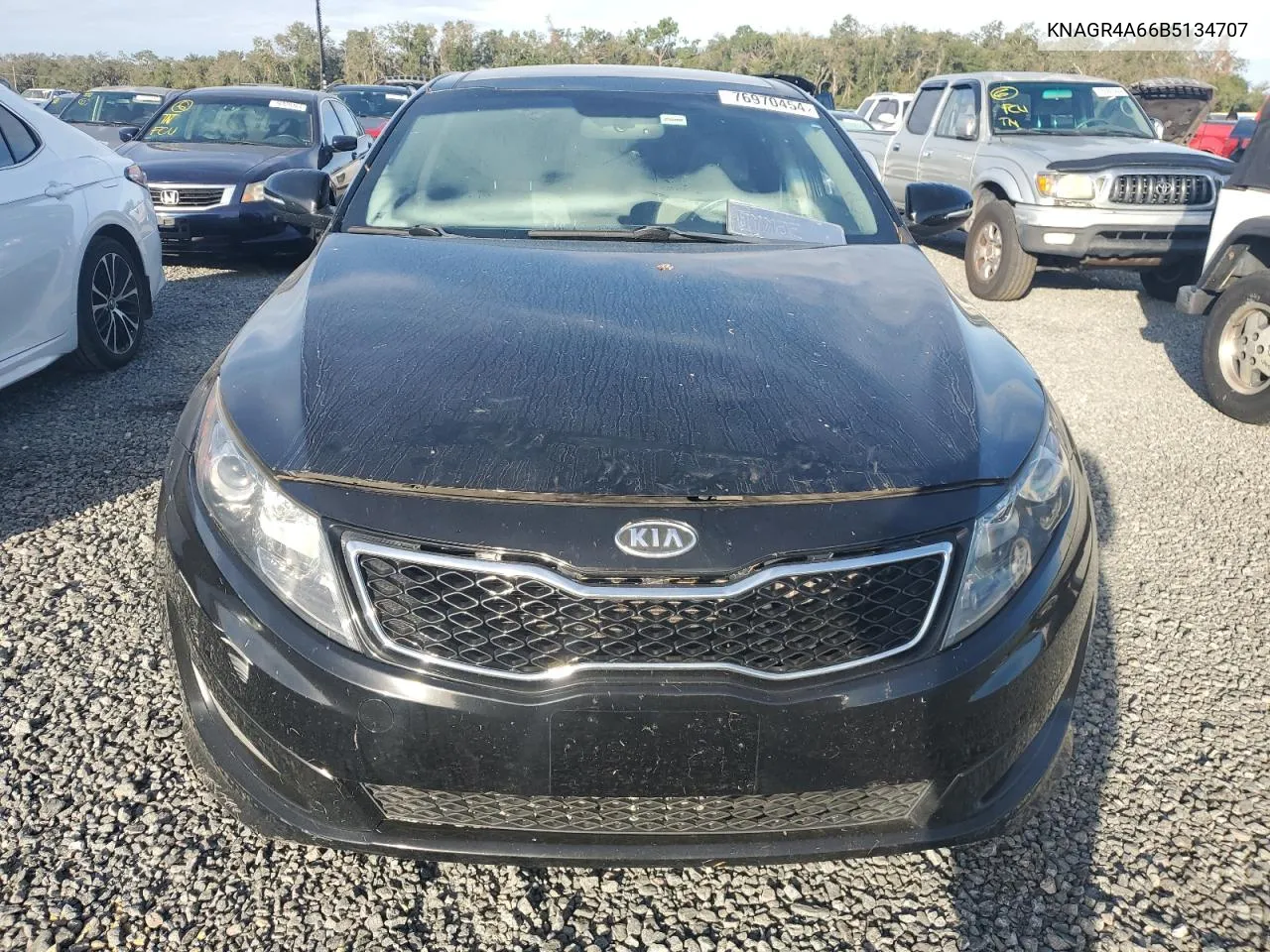 2011 Kia Optima Sx VIN: KNAGR4A66B5134707 Lot: 76970454