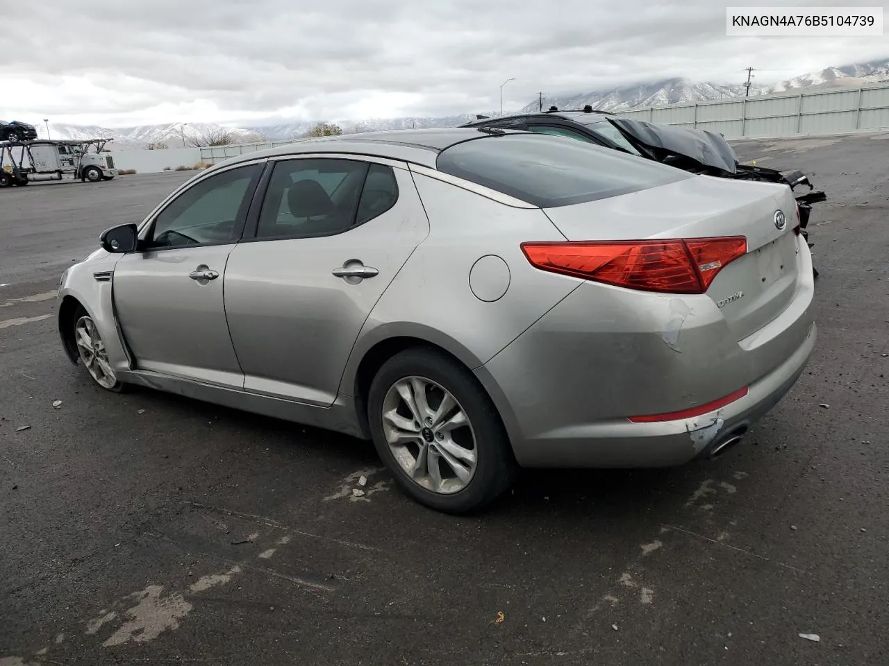 2011 Kia Optima Ex VIN: KNAGN4A76B5104739 Lot: 77008374