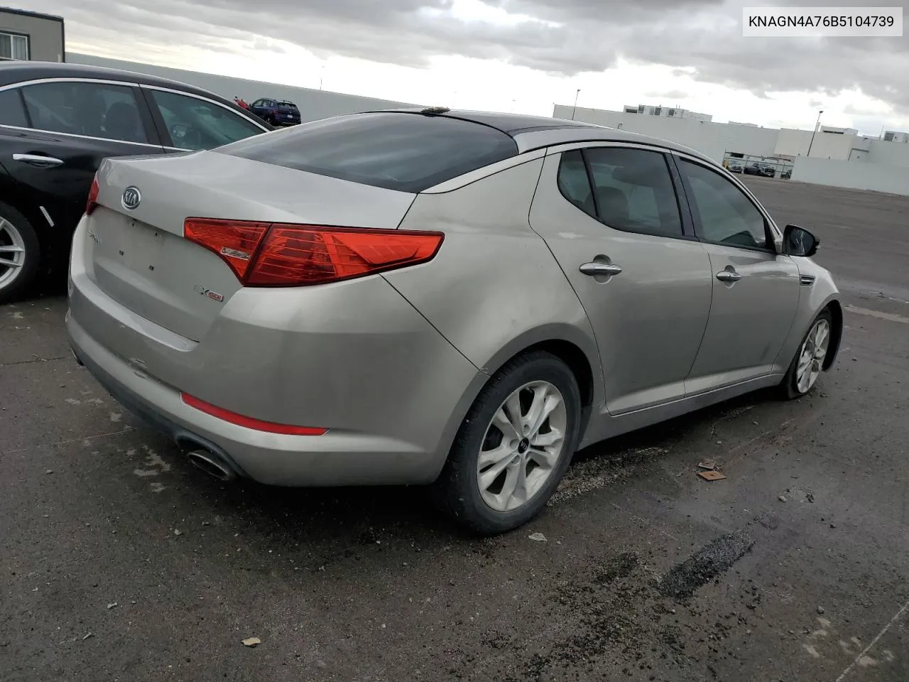 2011 Kia Optima Ex VIN: KNAGN4A76B5104739 Lot: 77008374