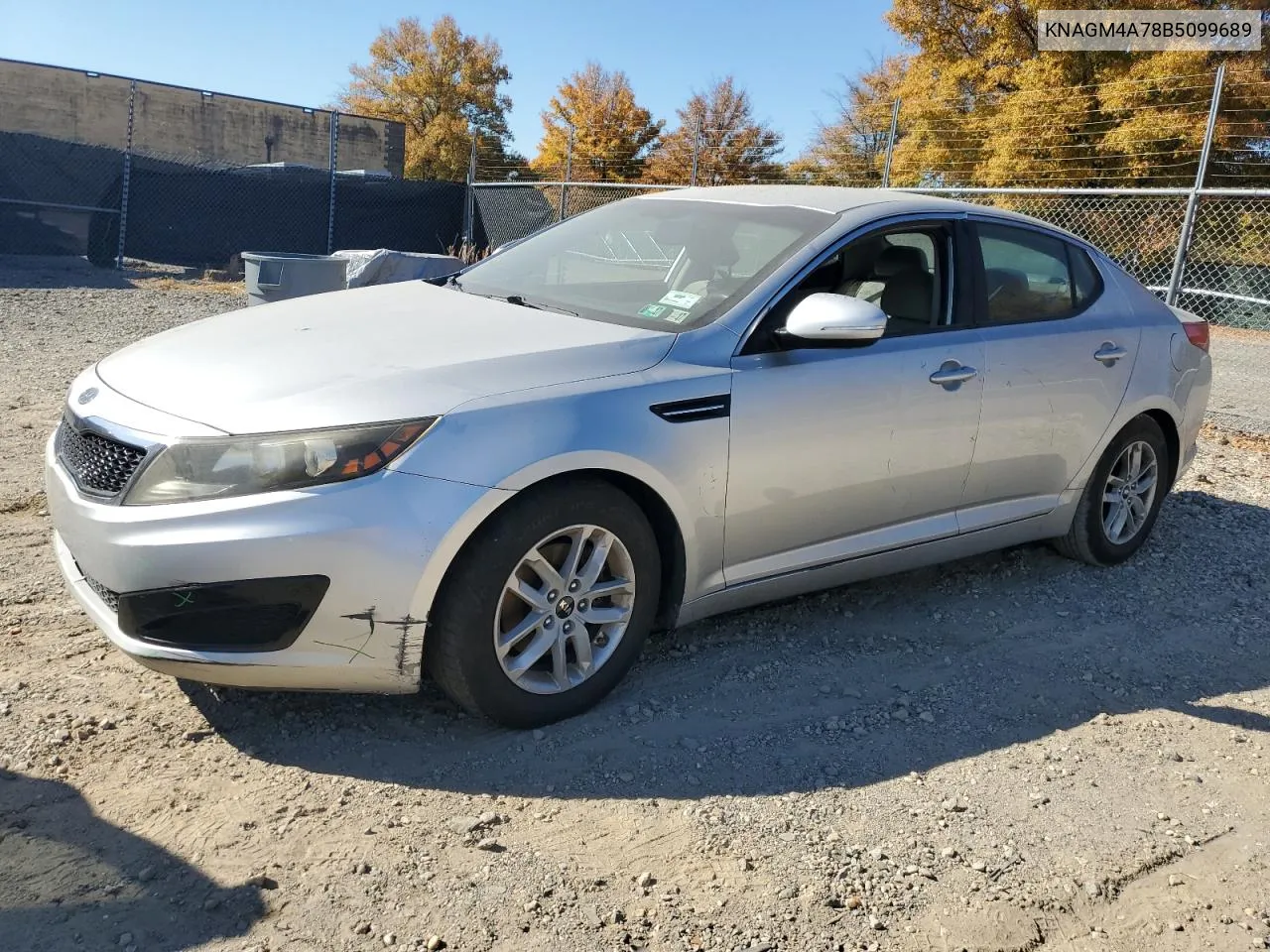 2011 Kia Optima Lx VIN: KNAGM4A78B5099689 Lot: 77345584