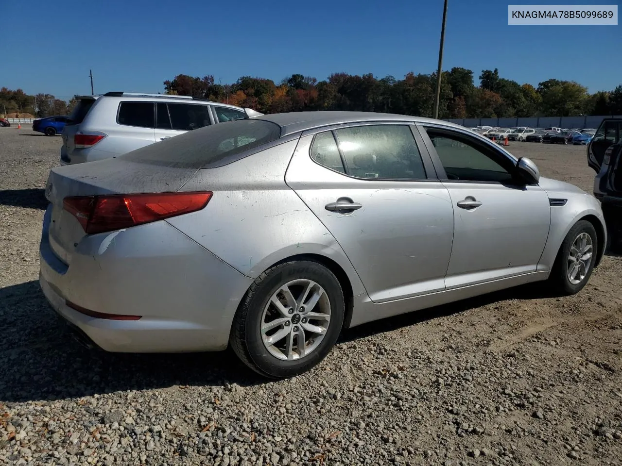 2011 Kia Optima Lx VIN: KNAGM4A78B5099689 Lot: 77345584