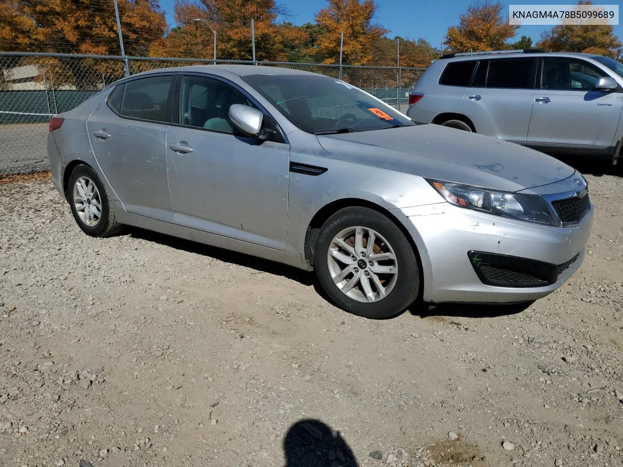 2011 Kia Optima Lx VIN: KNAGM4A78B5099689 Lot: 77345584