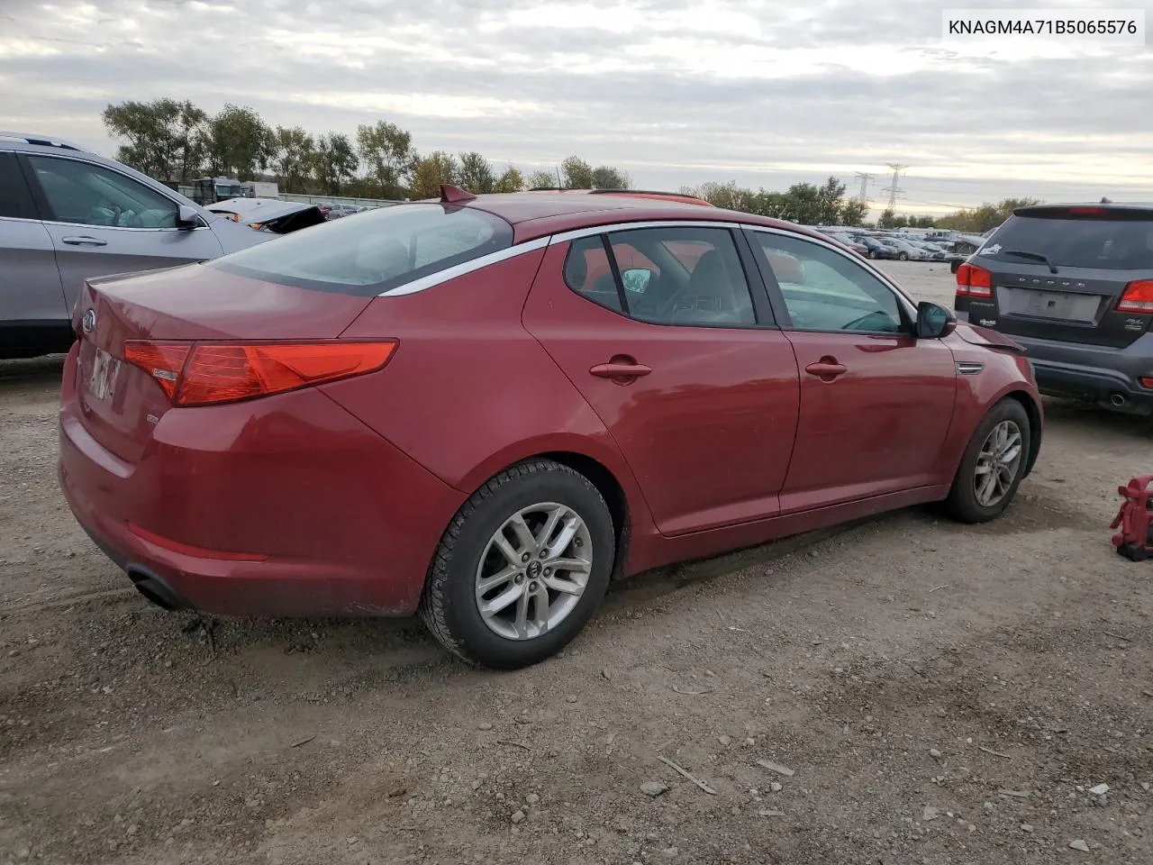 2011 Kia Optima Lx VIN: KNAGM4A71B5065576 Lot: 77352514