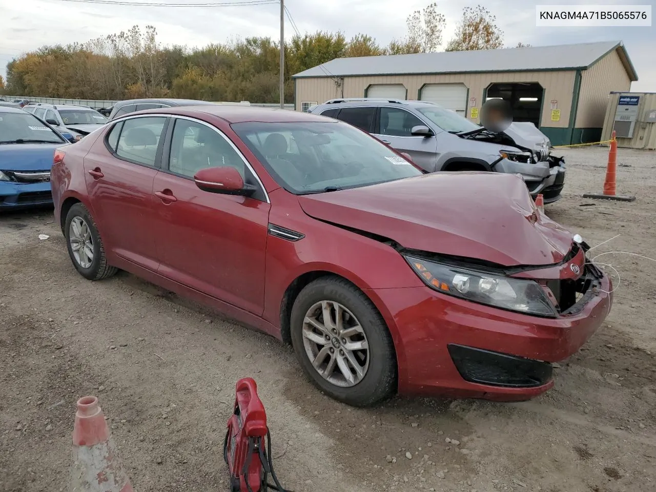 2011 Kia Optima Lx VIN: KNAGM4A71B5065576 Lot: 77352514