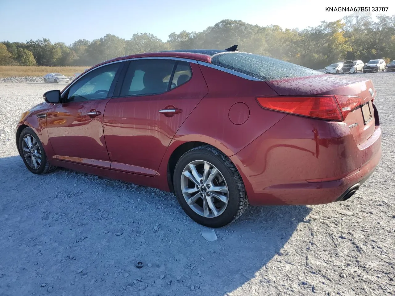 2011 Kia Optima Ex VIN: KNAGN4A67B5133707 Lot: 77524774